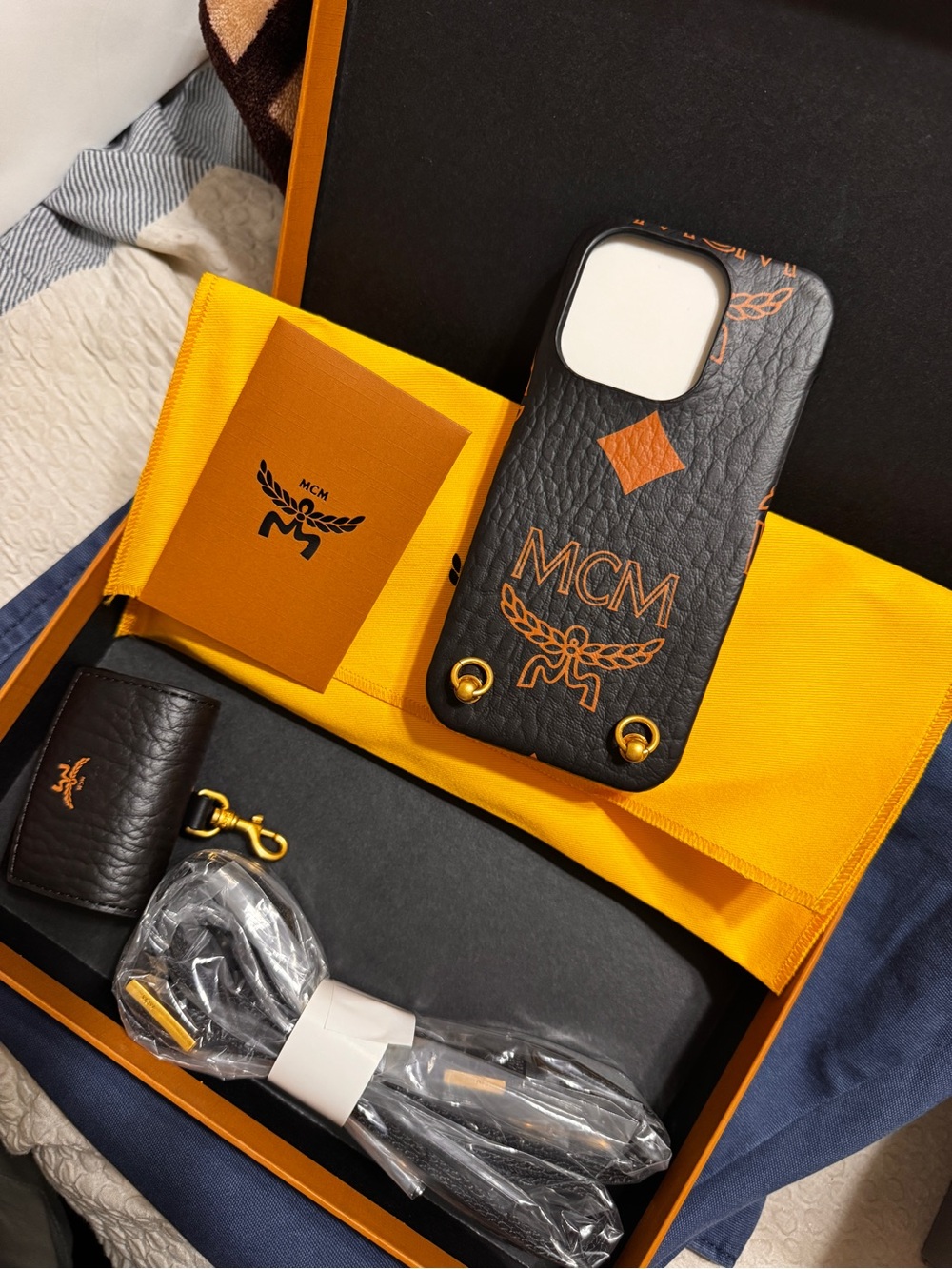 MCM IPhone 15 pro case